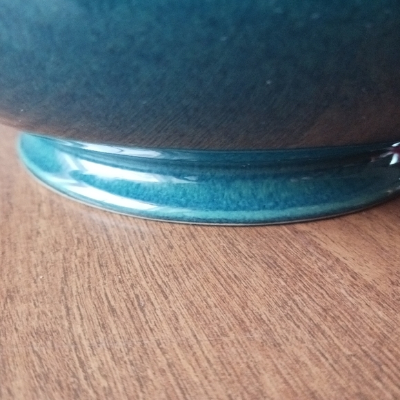 Denby England Teal Ceramic Bowl - Picture 11 of 11